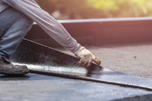 Professional Wet Basement Repair technician working in Hartsville, IN